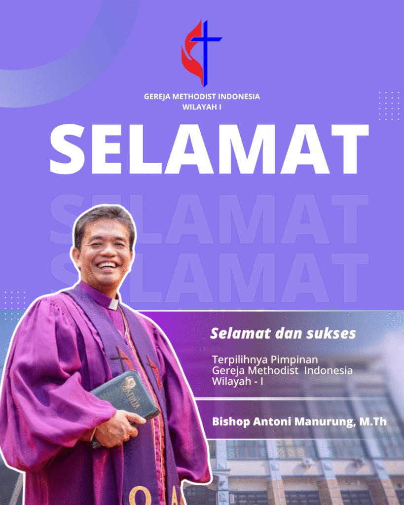 Pimpinan Terpilih Gereja Methodist Indonesia Wilayah I